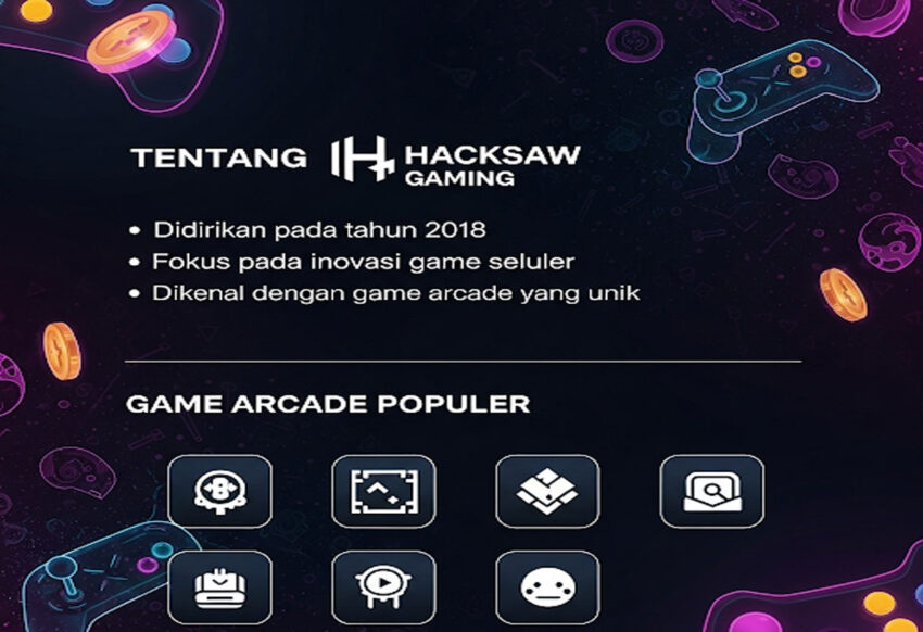 Mengenal Provider Hacksaw Gaming dan Game Arcade